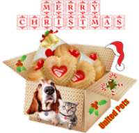 a box of christmas cookies